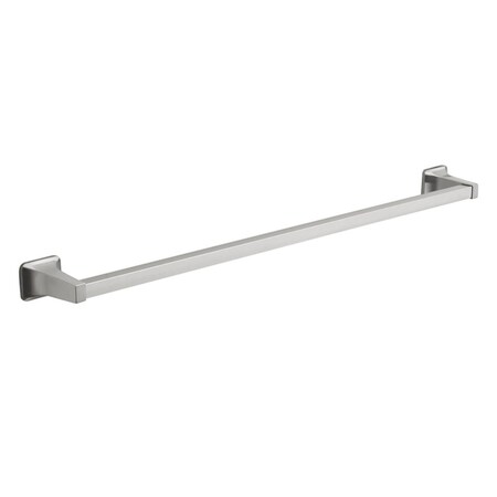Oakbrook Collection Oak Brook 4003587 30 in. Brushed Nickel Die Cast Zinc Towel Bar 4003587